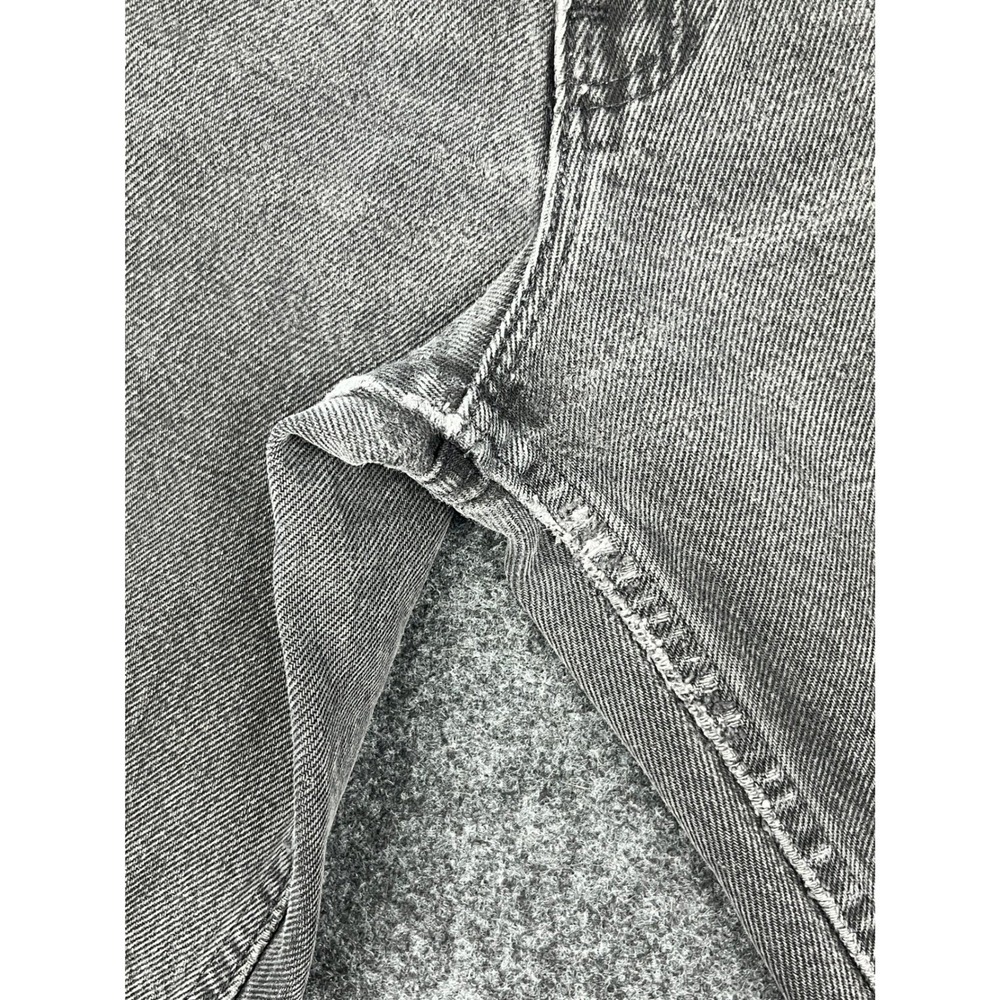 Vintage Levi's 550 Jeans Mens 28x26 Faded Black Gray USA Made Relaxed Tapered - Picture 10 of 10